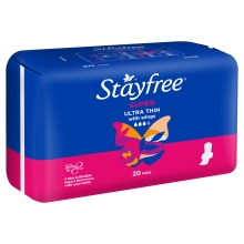 Stayfree® Ultra Thin Super Wings